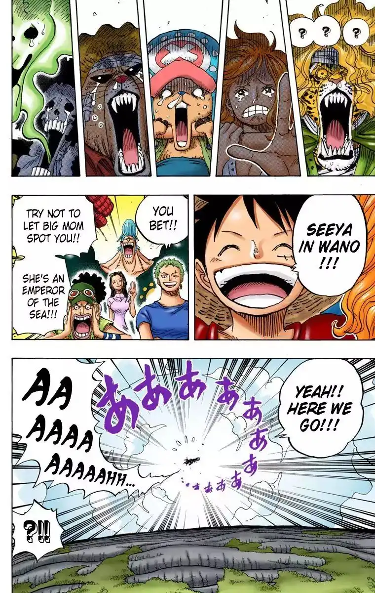 One Piece - Digital Colored Comics Chapter 822 16